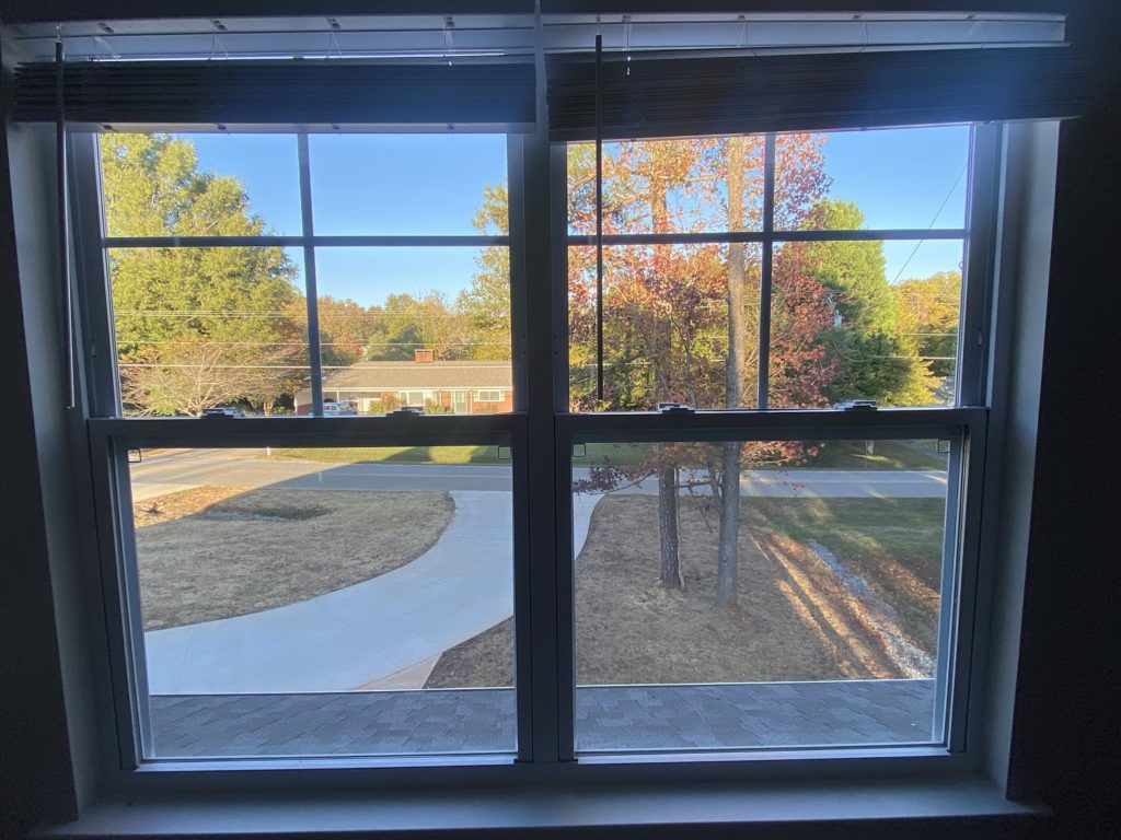 Double-hung windows in Greensboro